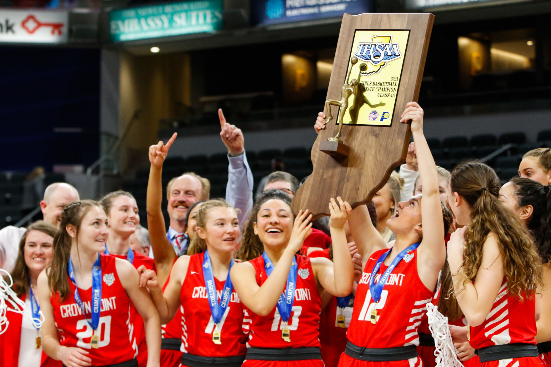 Gallery: 4A girls basketball state final - Crown Point vs. Brownsburg
